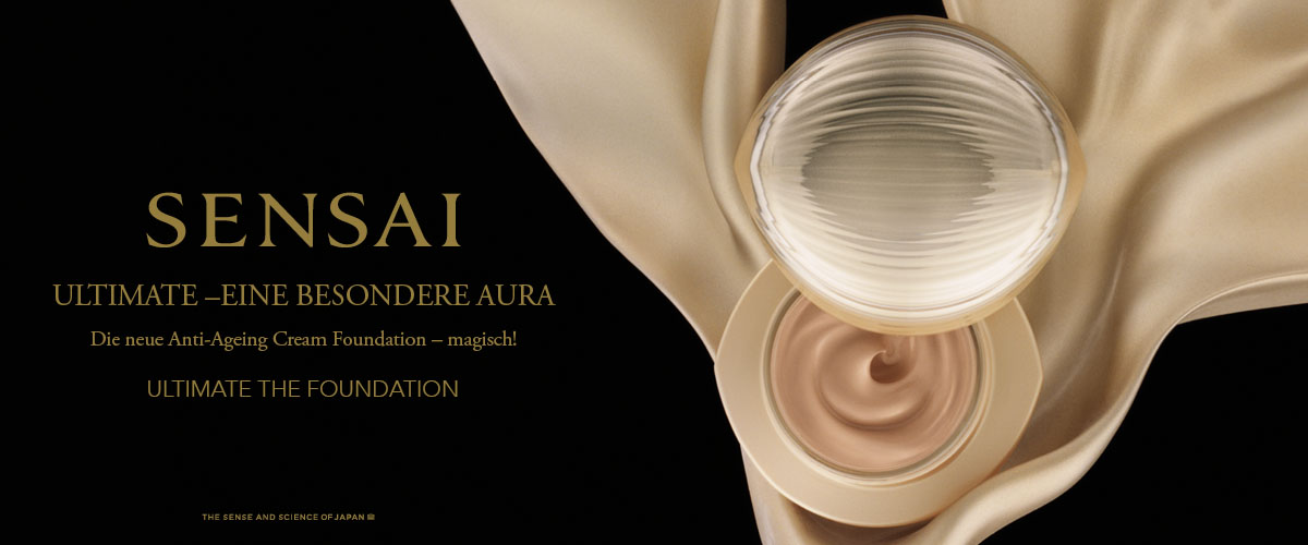 Sensai Ultimate The Foundation Banner